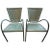 Italian Iron and Leather Chairs by Sawaya & Moroni - a Pair For Sale - Image 11 of 11