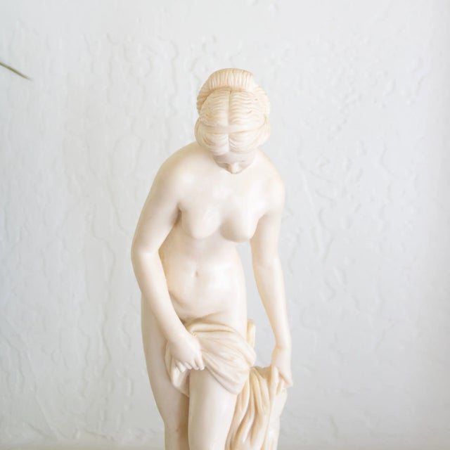 Renaissance Greek Goddess Nude Resin Sculpture Made in Italy | Venus or Aphrodite For Sale - Image 3 of 12