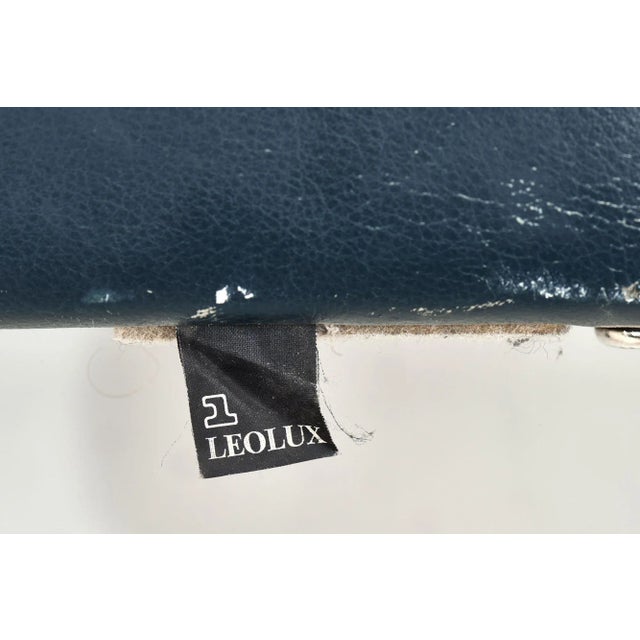 Post Modern Barrel Leather Chairs by Leolux, 1970 For Sale - Image 12 of 12