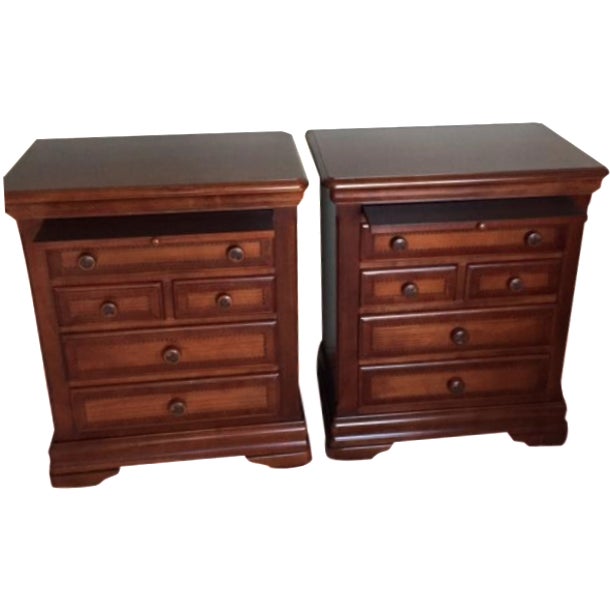 Alexander Julian Nightstands A Pair Chairish