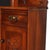 Antique Spoon Carved Oak Low Dresser With Dressing Mirror & Hat Box C1900 For Sale - Image 11 of 14