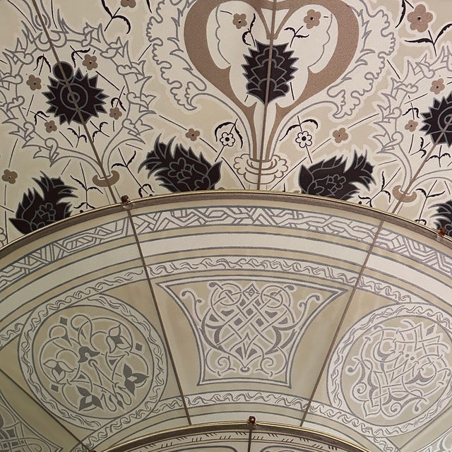 Fortuny Silk Scheherazade 3 Tier Silk Lamp For Sale In Washington DC - Image 6 of 11