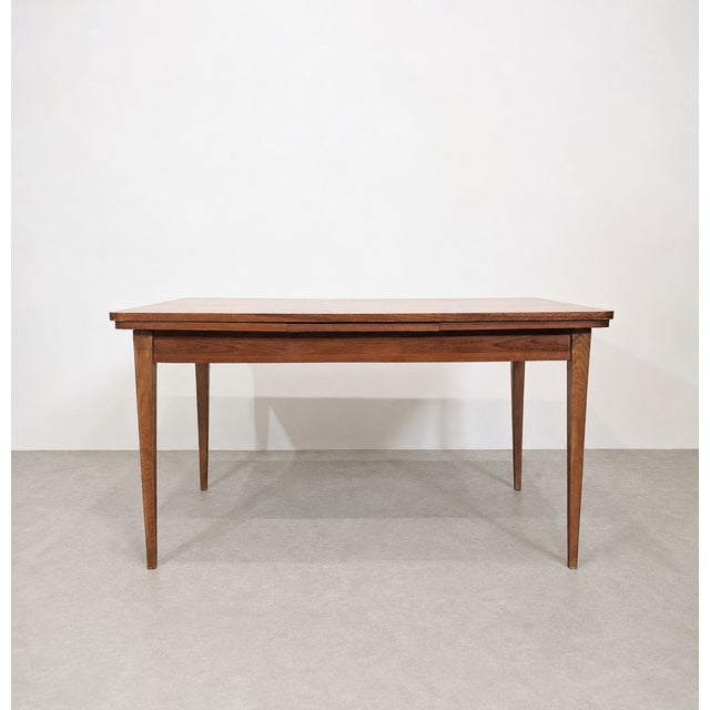 1960s Scandinavian Extendable Teak Dining Table, 1960s For Sale - Image 5 of 9