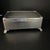 Antique British Solid Silver, Cedar Lined ,Hinged Top Cigarette Box For Sale - Image 11 of 16