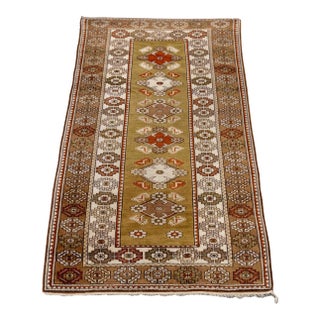 Turkish Eagle Kazak Style Rug, 6' 6.5" X 3' 7.5" For Sale