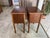 Wood Vintage Oak Bedside Tables with Drawer and Niche, 1950s, Set of 2 For Sale - Image 7 of 13