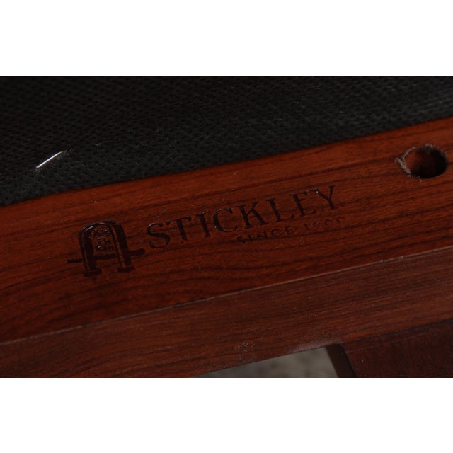 Set of 8 Stickley Cherry 21st Century Dining Chairs For Sale - Image 17 of 18