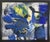 Nicolas Nicolov, Composition, 1965, Acrylic and Collage For Sale - Image 4 of 4