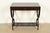 An exceptional Modern Regency or Art Deco style dark mahogany writing desk, console, or sofa table In the manner of...