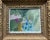 2020s 2025 Carolyn Misterek Original Abstract Painting in Vintage Frame For Sale - Image 5 of 5