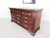 Late 20th Century Thomasville Cherry Collection Georgian Style Dresser and Mirror For Sale - Image 5 of 17