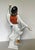 Pair of Herend Hand-Painted Hungarian Gentleman Dancer Porcelain Figurines For Sale - Image 15 of 17