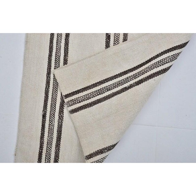 Vinatge Anatolian Stripe Kilim Runner For Sale - Image 10 of 10
