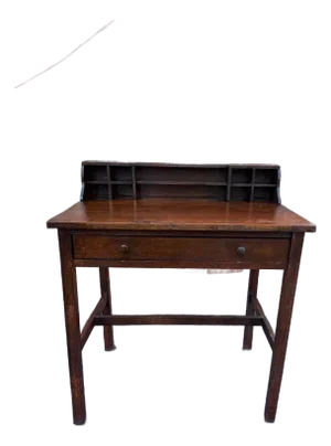 Antique Mission Arts & Crafts Style Oak Writing Desk
