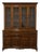 Ethan Allen Georgian Court Solid Cherry Traditional Style 58" Buffet W. Lighted Display China Cabinet 11-6047 / 11-6098 For Sale