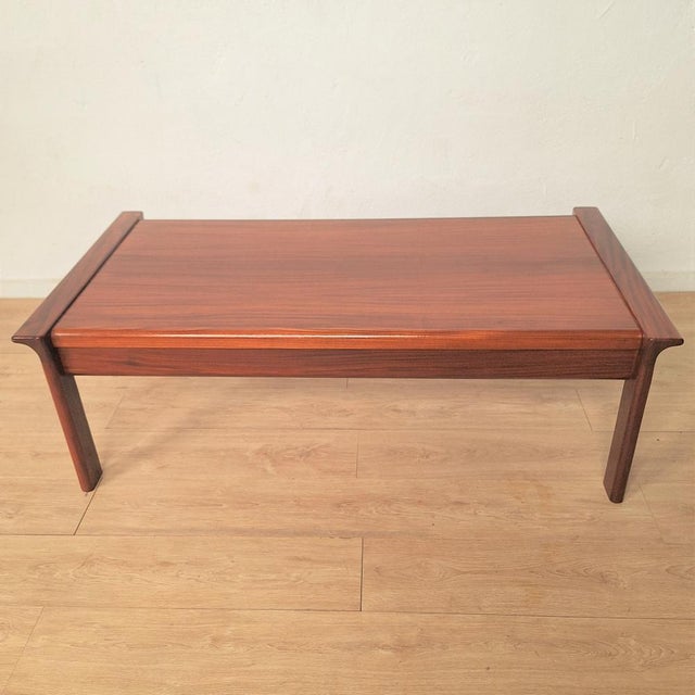 Mid-Century Coffee Table in Teak, 1960s For Sale - Image 10 of 12