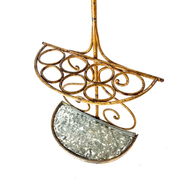 Art Deco Coat Rack and Umbrella Stand in Cast Iron, 1930s For Sale - Image 10 of 13