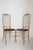 Set of Brass & Velvet Corduroy Chiavari Chairs, 1950s For Sale - Image 4 of 15