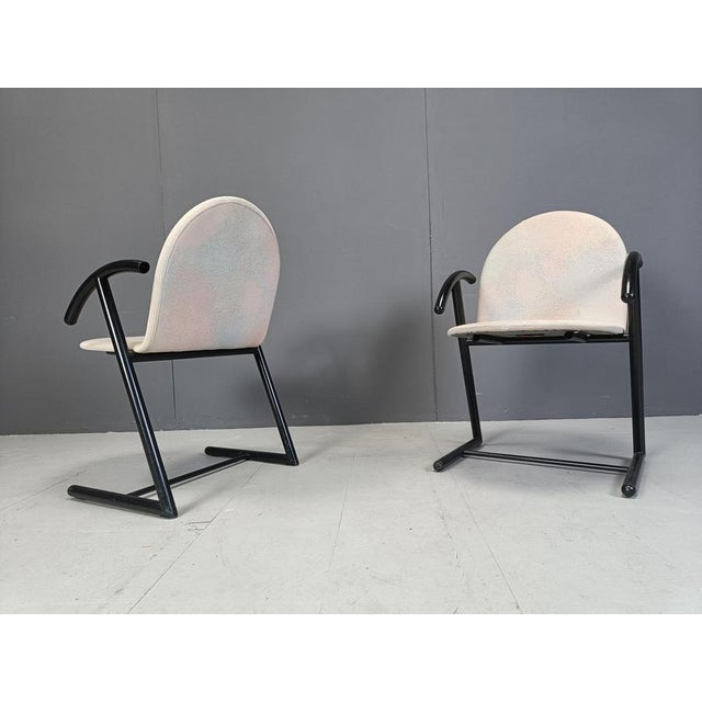 Postmodern Dining Chairs, 1980s, Set of 4 For Sale - Image 10 of 11