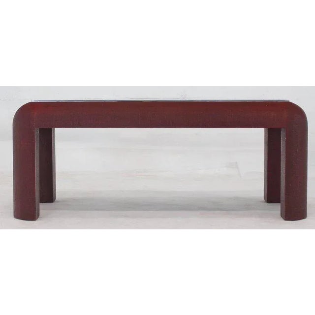 Burgundy 2024 coffee table