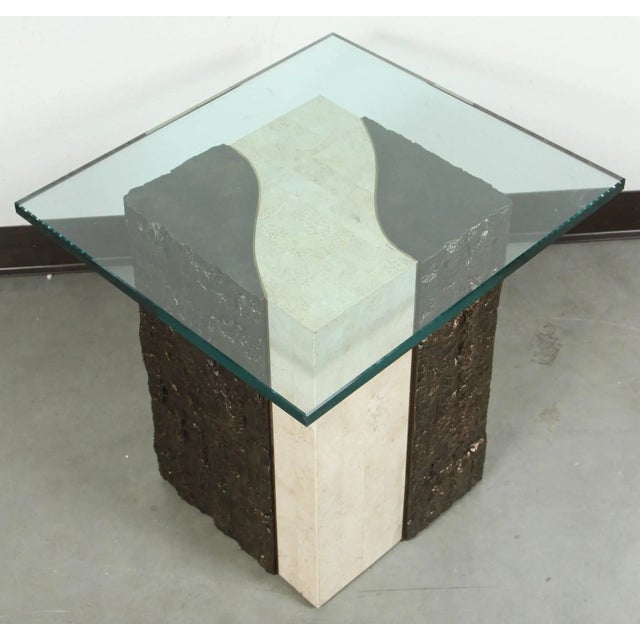 1980s 1980s Maitland-Smith Postmodern Side Table For Sale - Image 5 of 9