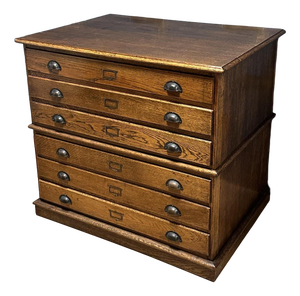 Vintage Chest of Drawers in Oak, 1930s