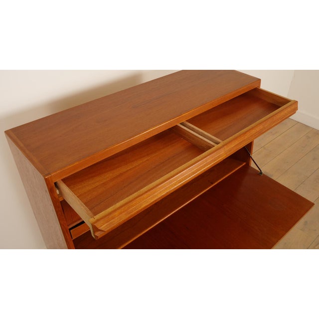 Vintage Secretaire in Teak from Erling Torvits, 1960s For Sale - Image 15 of 18