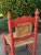 1940s Rustic 1940s Mexican Low-Back Side Chair With Rush Seat & Back For Sale - Image 5 of 6