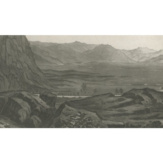 F.W. Egloffstein, Utah Landscape, Round Prairie & Timpanogos Valley, 1861, Print For Sale - Image 9 of 10