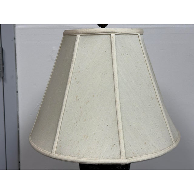 Late 20th Century Neoclassical Figural Urn Table Lamp, Vintage For Sale - Image 5 of 12