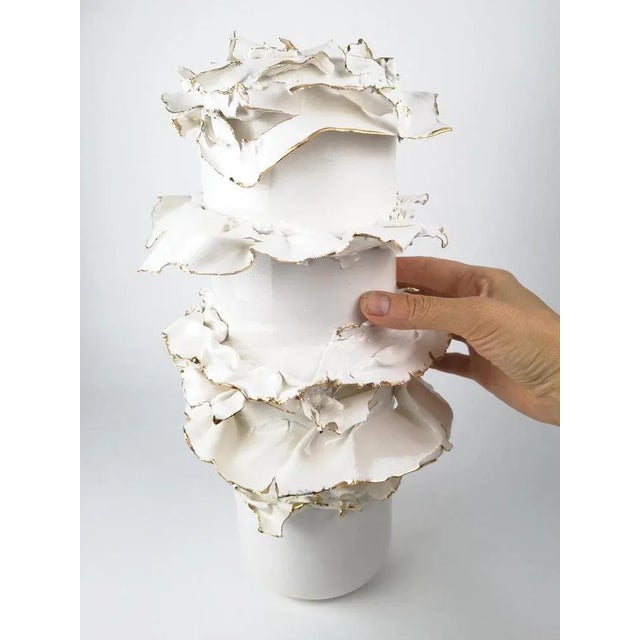 Rrippeled Beauty Sculpture by Dora Stanczel For Sale - Image 4 of 7