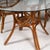 1970s A Rattan and Bamboo Breakfast Table and Two Chairs For Sale In Los Angeles - Image 6 of 12