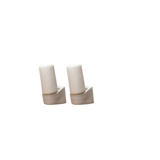 Mid-Century German Ceramic 6063 Sconces by Wilhelm Wagenfeld for Lindner, 1960s, Set of 2 For Sale