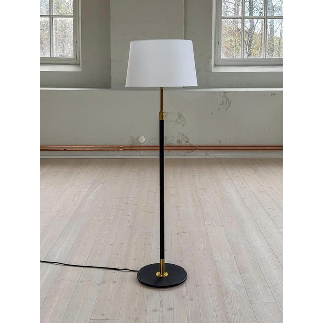 Mid-Century Modern Floor Lamp by Aage Petersen for Le Klint, Denmark, 1970s For Sale - Image 6 of 12