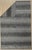 9x12 Gray Hand-Knotted Wool Viscose Striated Texture Geometric Modern Carpet Rug For Sale - Image 4 of 4