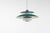 Mid-Century Modern 1960's Pendant Light in Blue Tones by Poul Henningsen for Louis Poulsen For Sale - Image 3 of 7