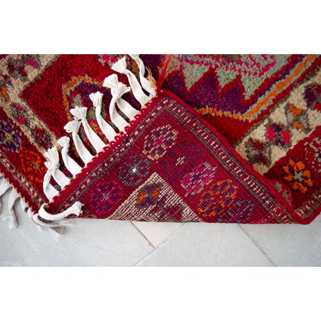 1970s Hand Knotted Kurdish Runner For Sale - Image 16 of 16