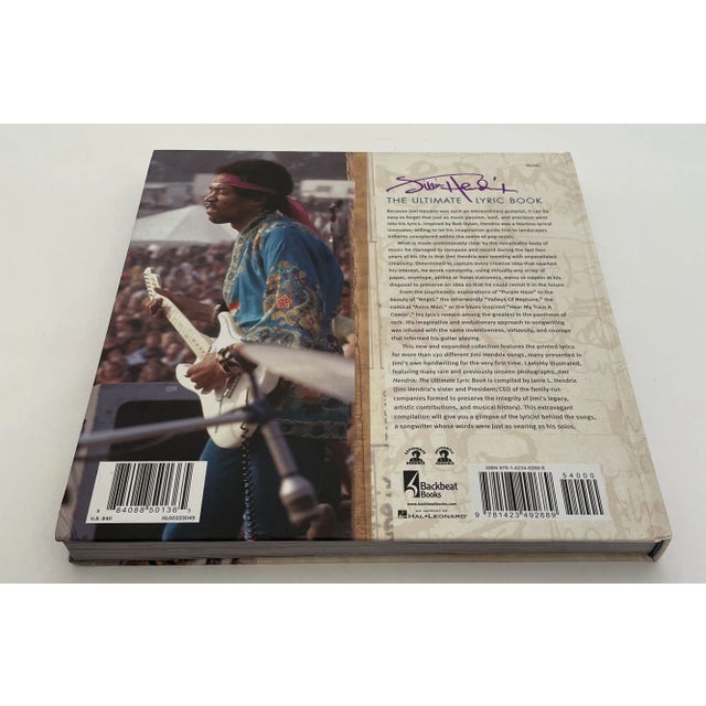 Jimi Hendrix the Ultimate Lyric Book by Janie Hendrix For Sale - Image 4 of 9
