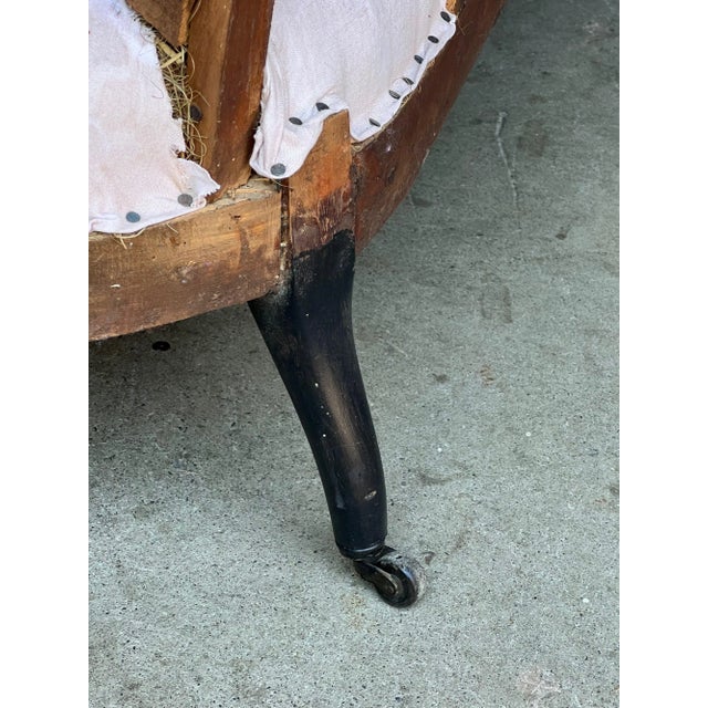 Small Scaled French 19th Century Settee For Sale - Image 10 of 13