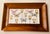 Aida Whedon Mid-Century Modern Porcelain & Cherry Wood Decorative Tray - Butterflies & Botanical Design For Sale - Image 12 of 15