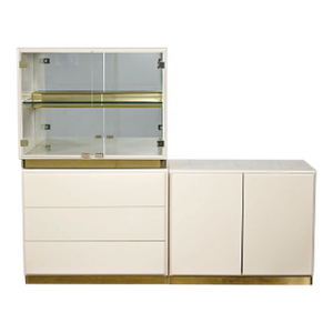1980’s Modern Less Is More II Collection Modular Casegood Storage System by Milo Baughman for Thayer Coggin