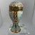 Limoges Style Egg Shaped Triket Box on Stand, 20th century H. 4.5 in. x 2 in. Diam. If you would like more information,...