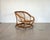 Wood Rattan and Bamboo Armchairs, 1970s, Set of 2 For Sale - Image 7 of 15