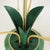 Vintage Floral Tulip Table Lamp – Hand-Painted Metal Tole Style Accent Lamp For Sale - Image 9 of 9