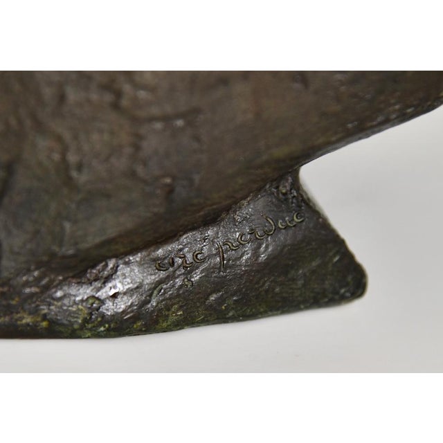 Art Deco Bronze Panther Sculpture by André Vincent Becquerel, Susse Frères Foundry, 1925 For Sale - Image 11 of 15