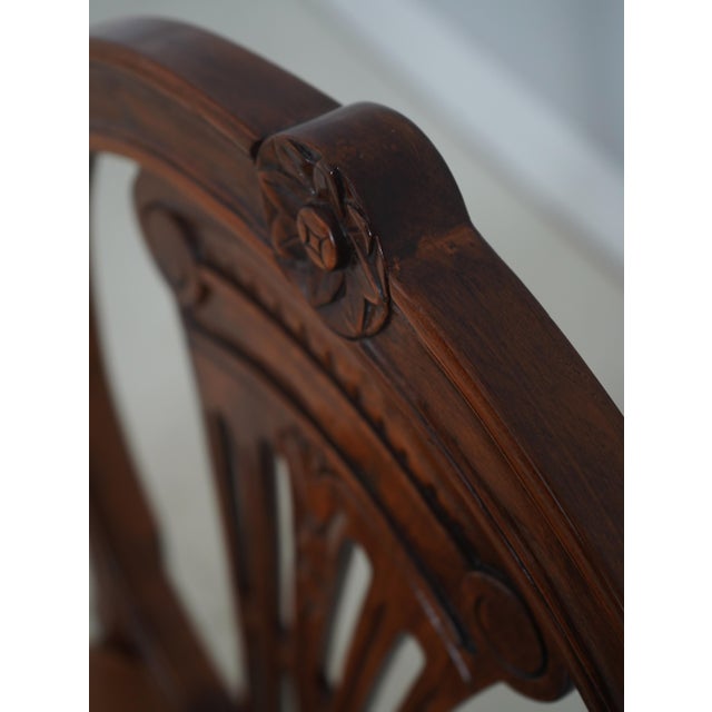 Set of 8 French Louis XVI Style Dining Room Chairs For Sale - Image 15 of 18