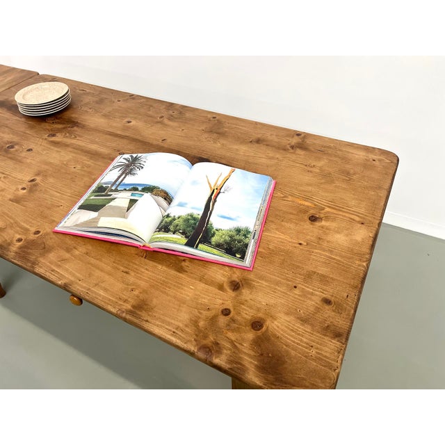 Pine Farm Dining Table, 1970s For Sale - Image 13 of 18