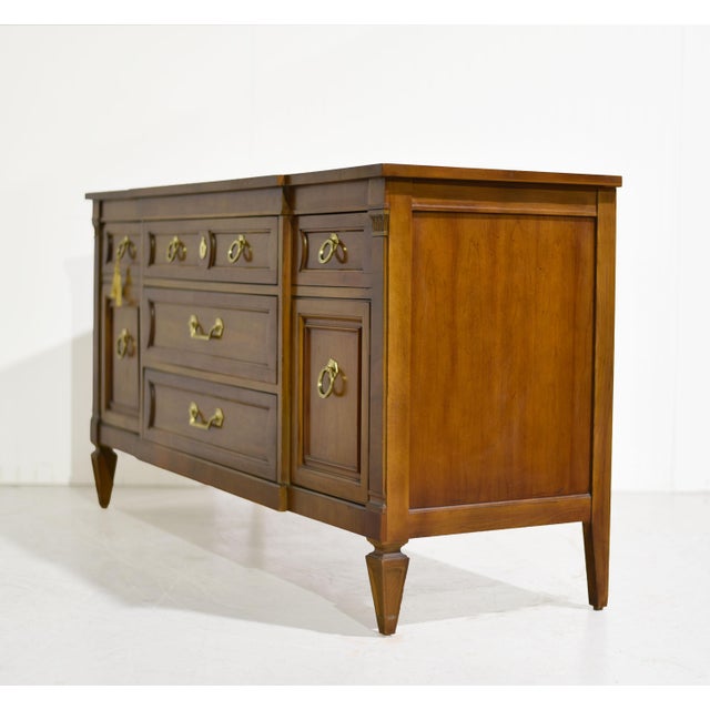 Mid 20th Century Mid Century Transitional Credenza by Thomasville For Sale - Image 5 of 15