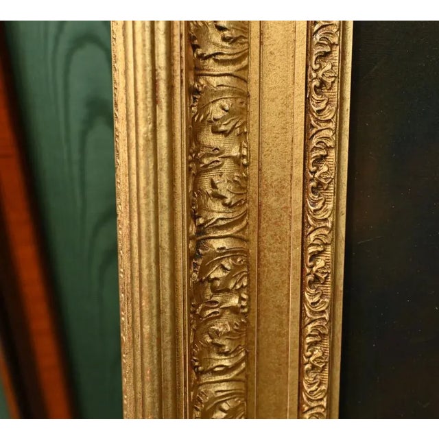 Dutch Artist, Still Life with Floral Spray, 1980s, Oil on Canvas, Framed For Sale - Image 9 of 12