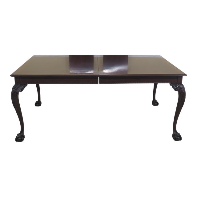 Vintage Stickley Ball & Claw Mahogany Dining Room Table Chairish